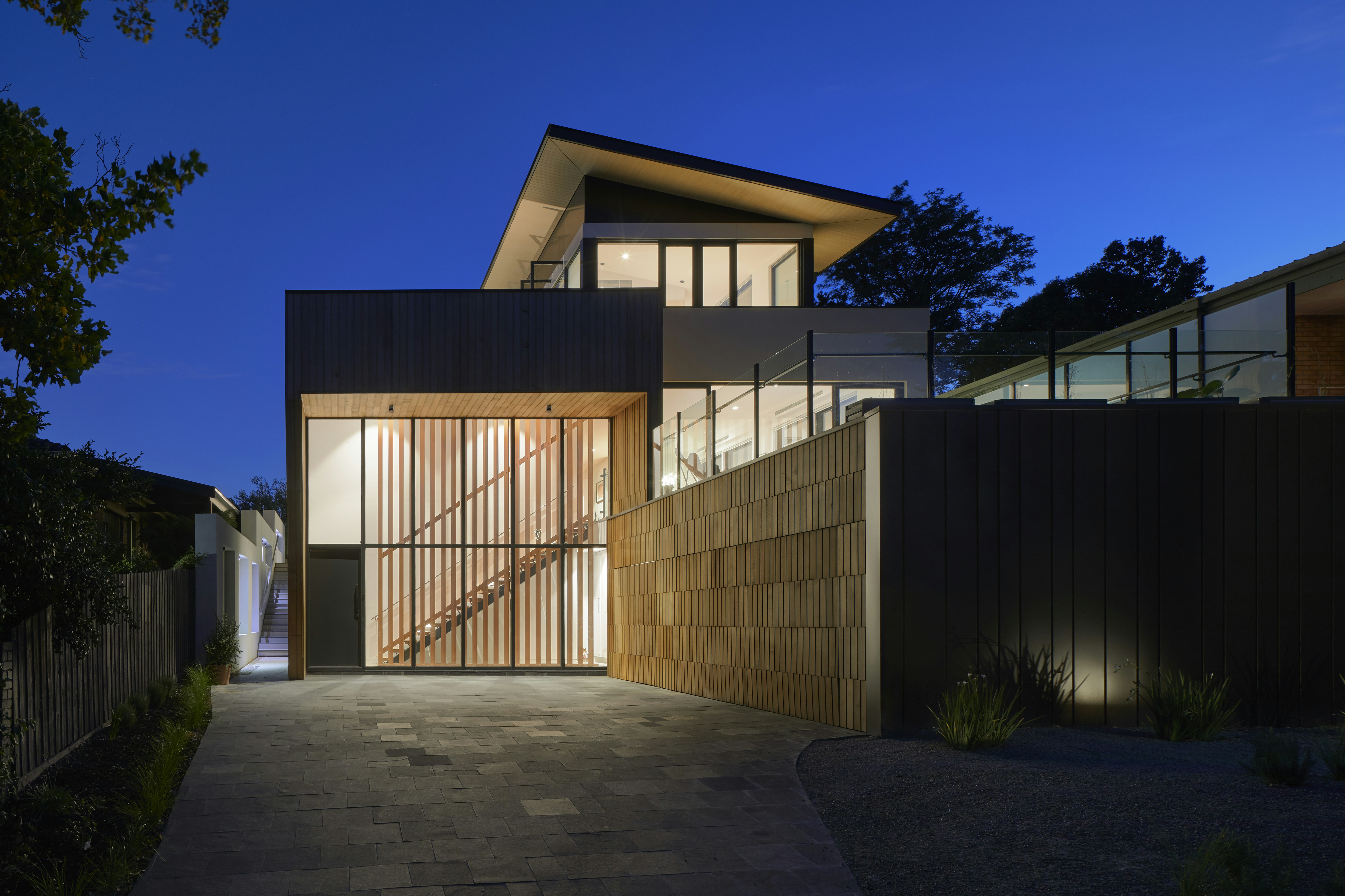 Modern two storey home
